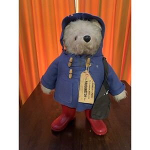 Paddington Bear Vintage by Gabrielle Designs 1972 Rare 18" Tall Original Tag